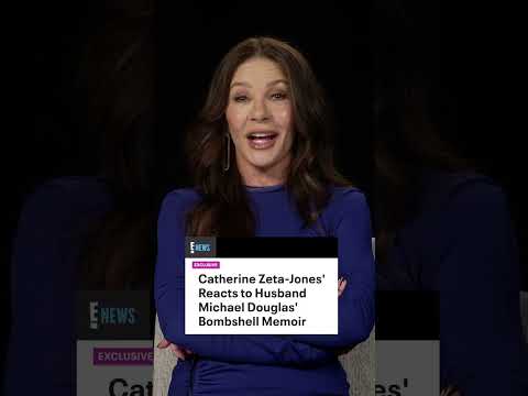 Catherine Zeta-Jones will eventually get around to reading her husband Michael Douglas’ memoir.