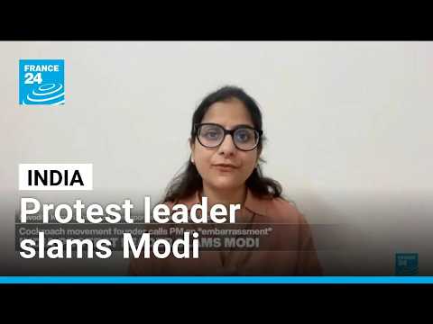 India’s ‘cockroach’ leaders vow to keep up election protests • FRANCE 24 English