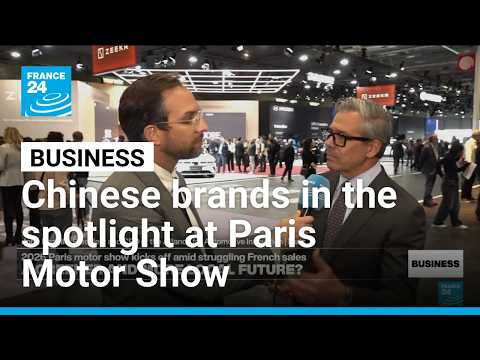 2026 Paris Motor Show: Western carmakers face steep competition from Chinese rivals • FRANCE 24