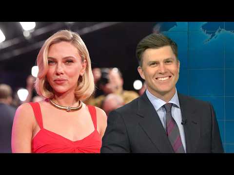 Colin Jost Jokes Scarlett Johansson Gives Him an Allowance
