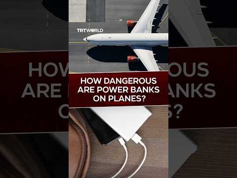 Why power banks can be dangerous on planes