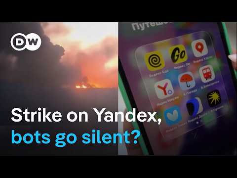 Did Ukraine’s Yandex data centers strikes disrupt Russia’s bot army? | DW News