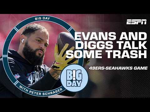 Dissecting the Mike Evans & Trevon Diggs TRASH TALK in the 49ers-Seahawks game 😬 | Big Day