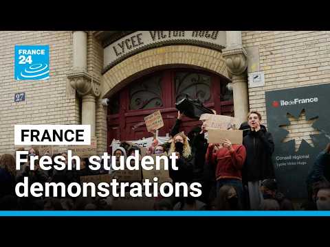 France braces for fresh nationwide student demonstrations • FRANCE 24 English
