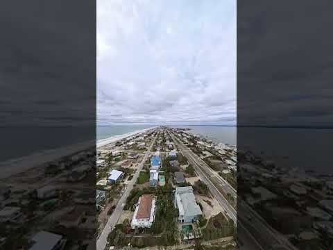 Drone Footage Shows Unbelievable Destruction As Hurricane Isaias Hits Florida Panhandle #shorts
