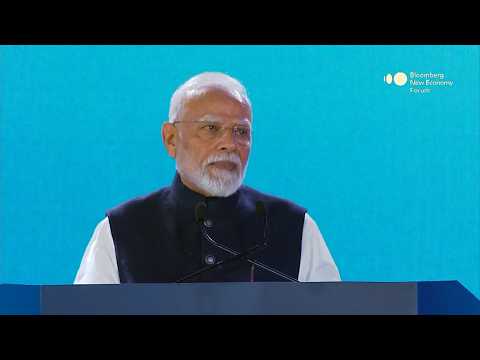 India PM Modi Speaks at the 2026 New Economy Forum