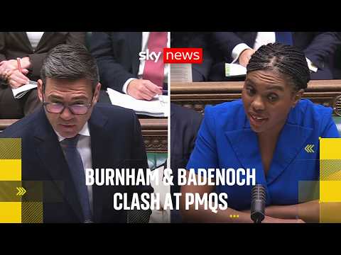 Badenoch asks PM if he ever gets tired of ‘putting his foot in his mouth’