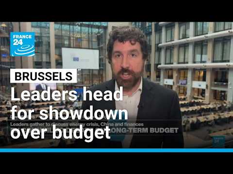 EU leaders head for showdown over bloc long-term budget • FRANCE 24 English