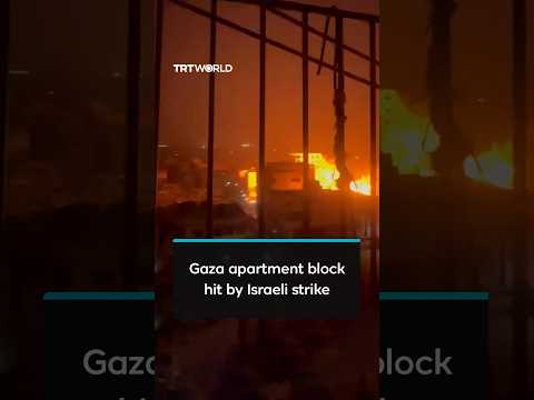 Israeli strike hits Gaza City residential building
