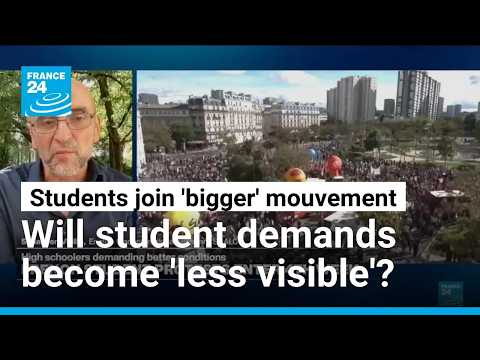 Students join Yellow Vest protest: Greater collective strength versus risk of losing distinct voice