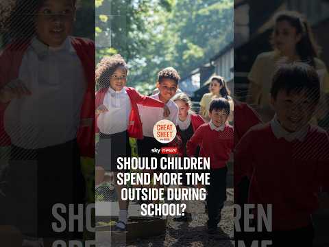 Should children spend more time outside during school?